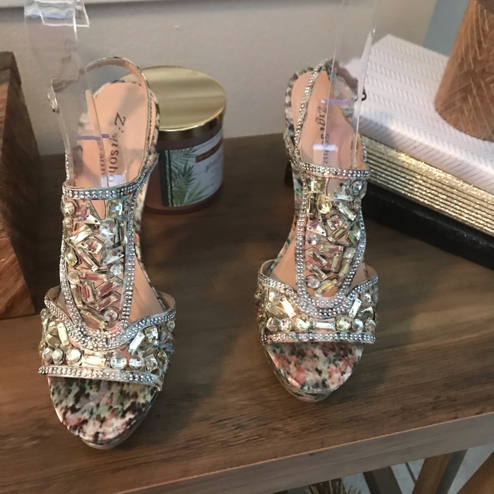 Multicolored Heels